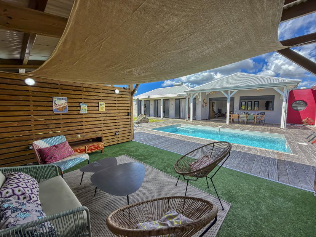 8.Location villa avec piscine Saint François Guadeloupe